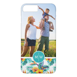 Vogel van het paradijs Foto en monogram toevoege Case-Mate iPhone Case