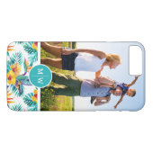 Vogel van het paradijs | Foto en monogram toevoege Case-Mate iPhone Case (Achterkant (Horizontaal))