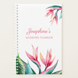 Vogel van het Paradijs gepersonaliseerd Planner