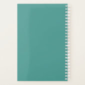 Vogel van het Paradijs gepersonaliseerd Planner (Achterkant)