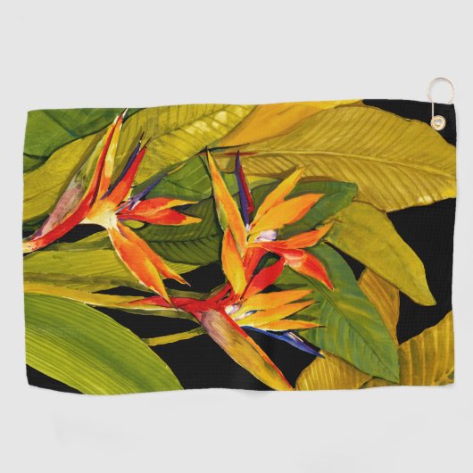 Vogel van het Paradijs Golfhanddoek (Horizontaal)