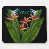 Vogel van het Paradijs Hawaii Mousepad Muismat (Voorkant)