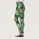 Vogel van het Paradijs in de Oerwoud Tropische Leg Leggings (Links)