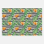 Vogel van het paradijs inpakpapier vel (Voorkant)