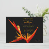 Vogel van het Paradijs Kaart (Staand voorkant)