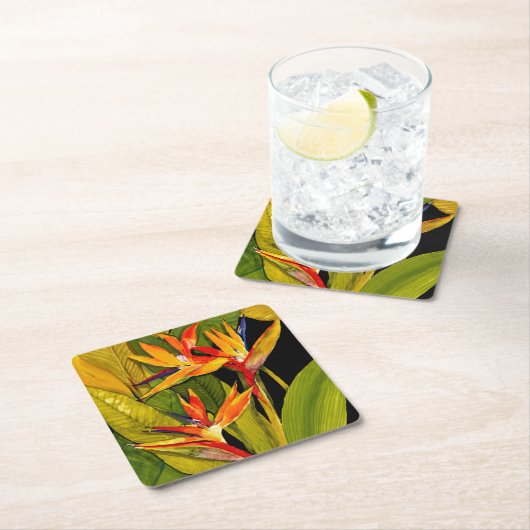 Vogel van het Paradijs Kartonnen Onderzetters (Insitu)