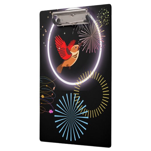 Vogel van het Paradijs Klembord (Links)