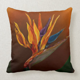 Vogel van het paradijs kussen