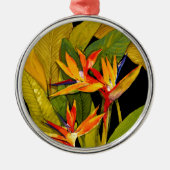 Vogel van het Paradijs Metalen Ornament (Voorkant)