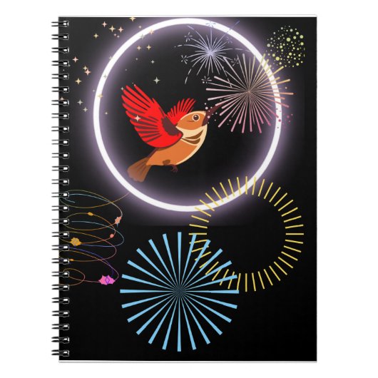 Vogel van het Paradijs Notitieboek (Voorkant)