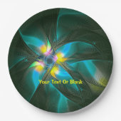 Vogel van het Paradijs Papieren Bordje (Voorkant)