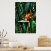 Vogel van het paradijs poster (Keuken)