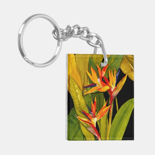 Vogel van het Paradijs Sleutelhanger (Voorkant Links)