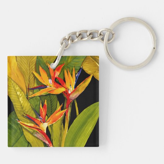 Vogel van het Paradijs Sleutelhanger (Achterkant)