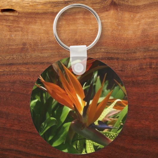Vogel van het paradijs sleutelhanger (Voorkant)