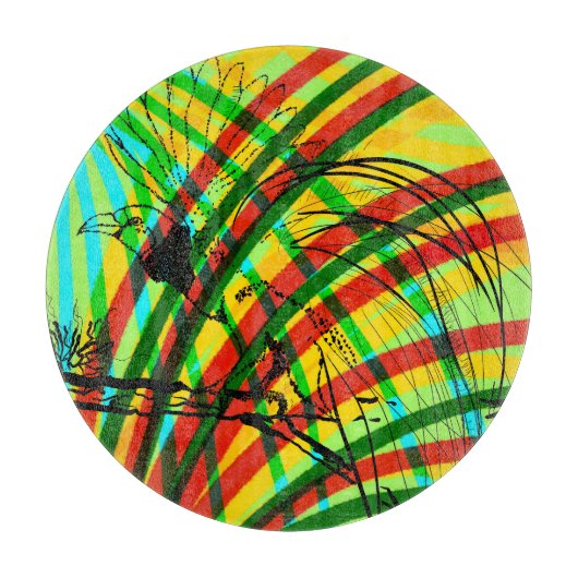 Vogel van het Paradijs Snijplank (Voorkant)