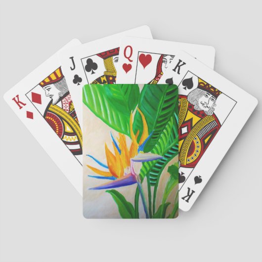 Vogel van het Paradijs Speelkaarten (Achterkant)