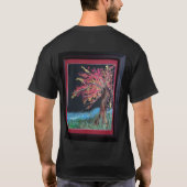Vogel van het paradijs t-shirt (Achterkant)