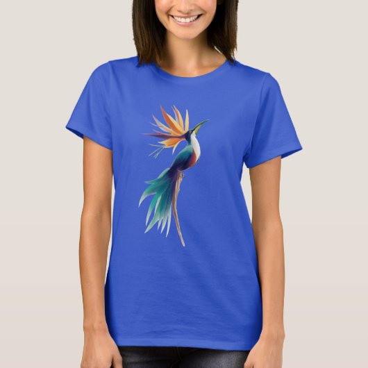 Vogel van het paradijs t-shirt (Voorkant)