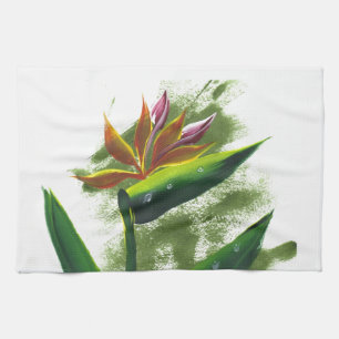 Vogel van het Paradijs Theedoek