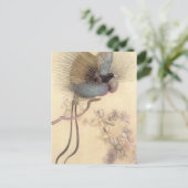 Vogel van het Paradijs van het Briefkaart Warwick  (Staand voorkant)
