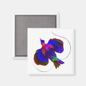 Vogel van het Paradijs van Papoea-Nieuw-Guinea Mag Magneet (Voorkant / Achterkant)