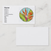 Vogel van het Paradijs, Visitekaartje (Voorkant / Achterkant)