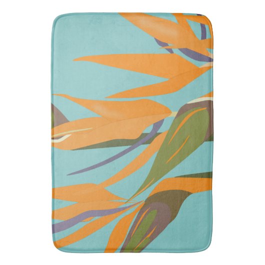 Vogel van het Paradise Bathmat Badmat (Voorkant Verticaal)