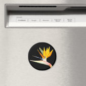 Vogel van het Plant van het Paradijs Magnet (Insitu (Vaatwasser))