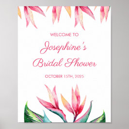 Vogel van het Vrijgezellenfeest van de Tropische W Poster