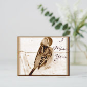 Vogel van liefde_ briefkaart (Staand voorkant)