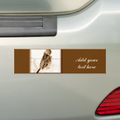 Vogel van liefde_ bumpersticker (Op auto)