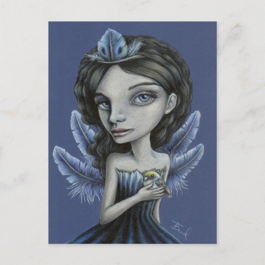 Vogel van Luck Briefkaart (Voorkant)