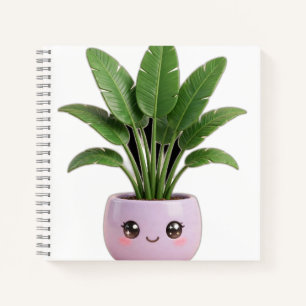 Vogel van Paradijs Kawaii Kamerplant Notitieboek