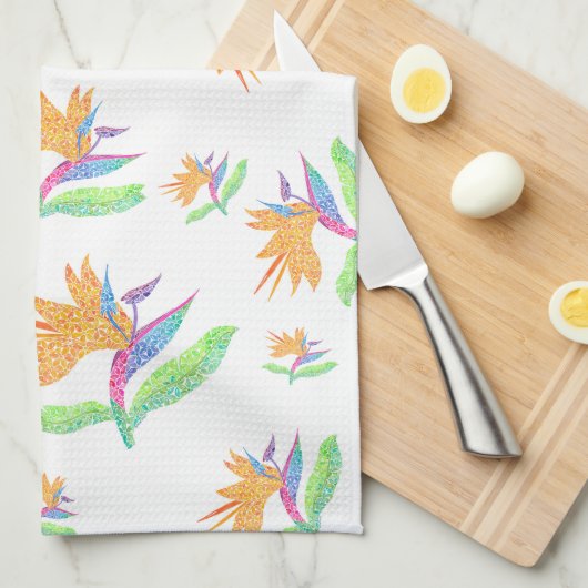 Vogel van Paradise Dish Towel Theedoek (Quarter Fold)