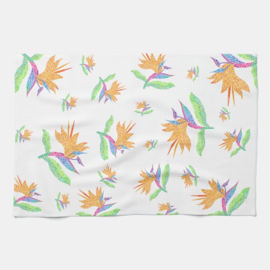 Vogel van Paradise Dish Towel Theedoek (Horizontaal)