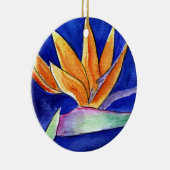 Vogel van Paradise Flower Artwork Ornament Pendant (Rechts)