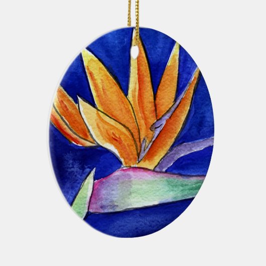 Vogel van Paradise Flower Artwork Ornament Pendant (Rechts)