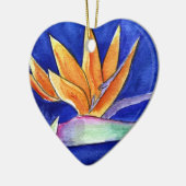 Vogel van Paradise Flower Artwork Ornament Pendant (Links)