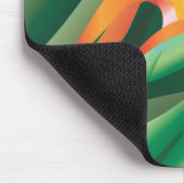 Vogel van Paradise flower Mousepad Muismat (Hoek)