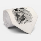  vogel van Paradise - gepersonaliseerde retro voge Stropdas (Opgerold)