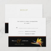 Vogel van Paradise RSVP (Voorkant / Achterkant)