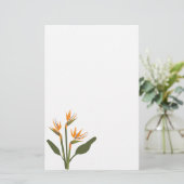 Vogel van Paradise Stationery Briefpapier (Staand voorkant)