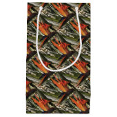 Vogel van Paradise Strelitzia Reginae AcrylPainti Klein Cadeauzakje (Voorkant)