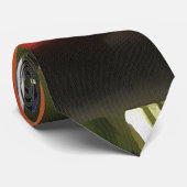 Vogel van Paradise Strelitzia Reginae AcrylPainti Stropdas (Opgerold)