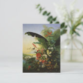 Vogel van Paradise WEDDING BEWAREN DE DATUM Save The Date (Staand voorkant)