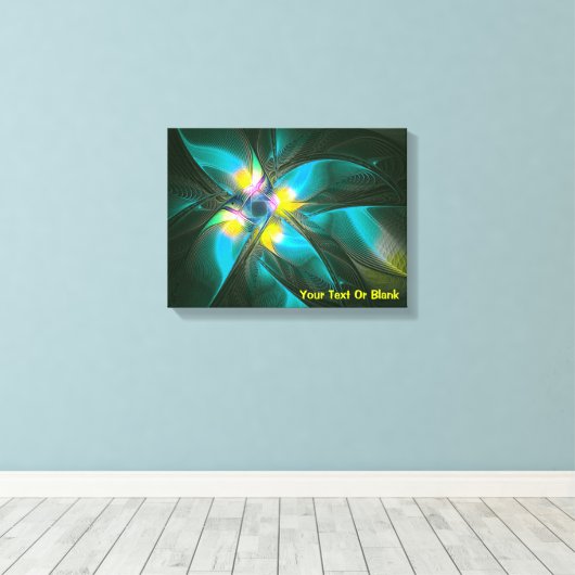 Vogel van Paradsie Canvas Afdruk (Insitu (Houten vloer))