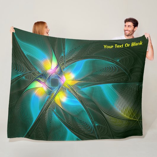 Vogel van Paradsie Fleece Deken (In situ)