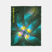 Vogel van Paradsie Fleece Deken (Voorkant)