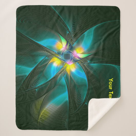 Vogel van Paradsie Sherpa Deken (Voorkant)